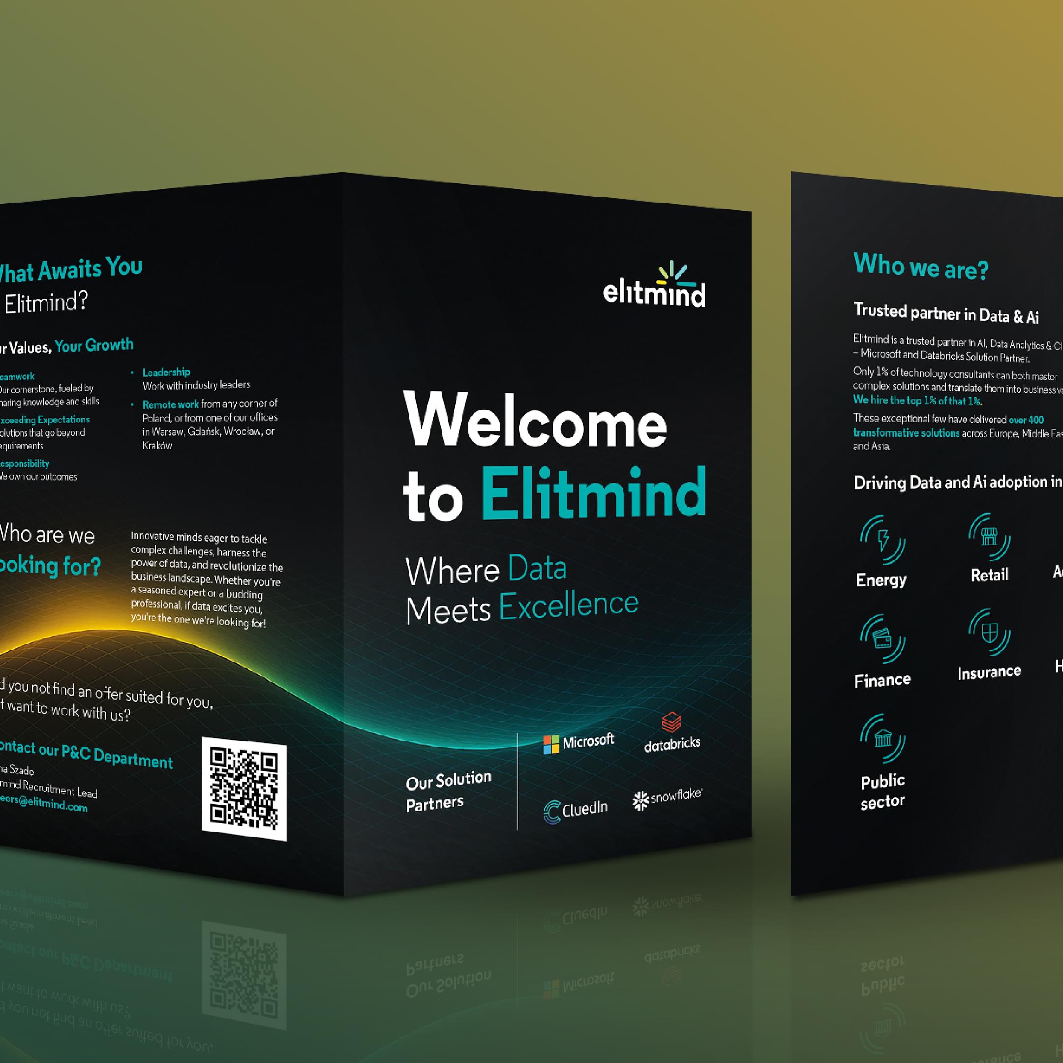 Projekt ulotki Elitmind