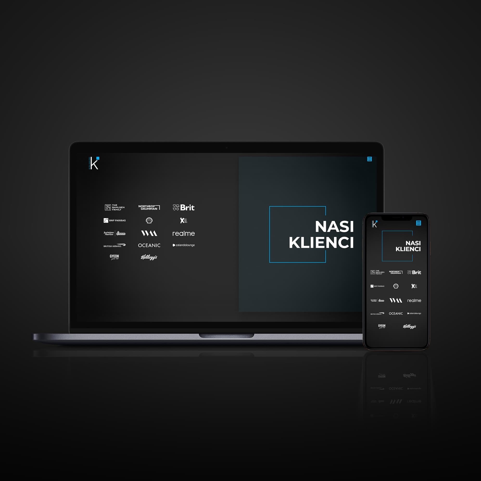 Widok strony internetowej