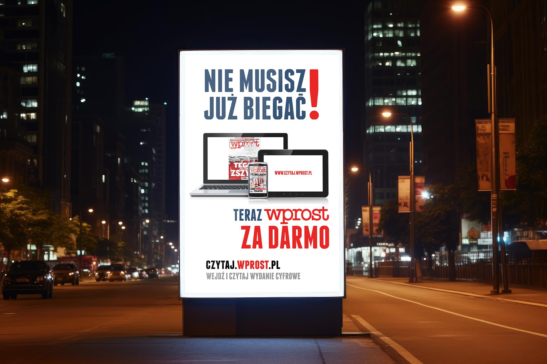 Grafika citylight - wprost